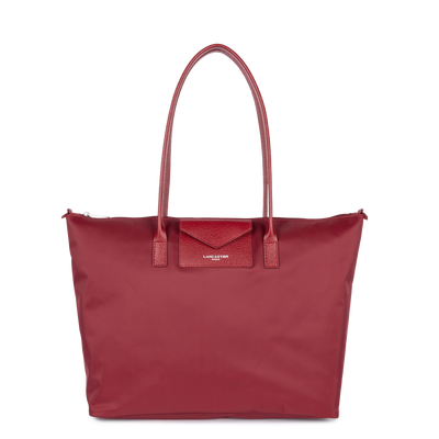 grand sac cabas épaule - smart kba #couleur_carmin