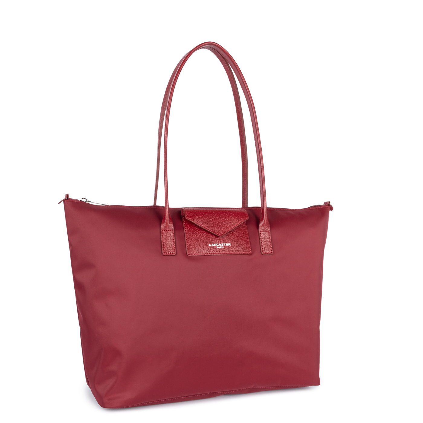 grand sac cabas épaule - smart kba #couleur_carmin