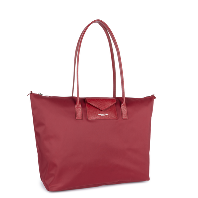 grand sac cabas épaule - smart kba #couleur_carmin