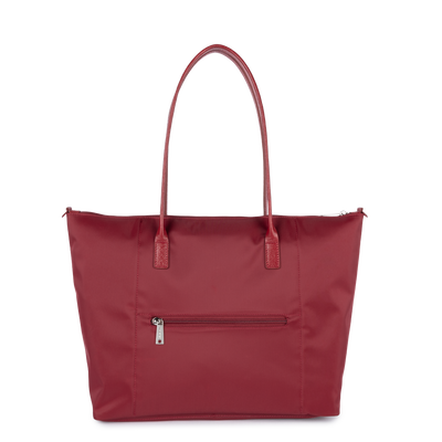 grand sac cabas épaule - smart kba #couleur_carmin