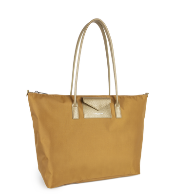 grand sac cabas épaule - smart kba #couleur_sable-dor