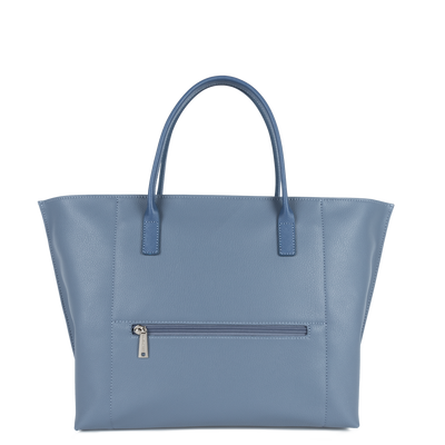 grand sac cabas main - maya #couleur_bleu-cendre