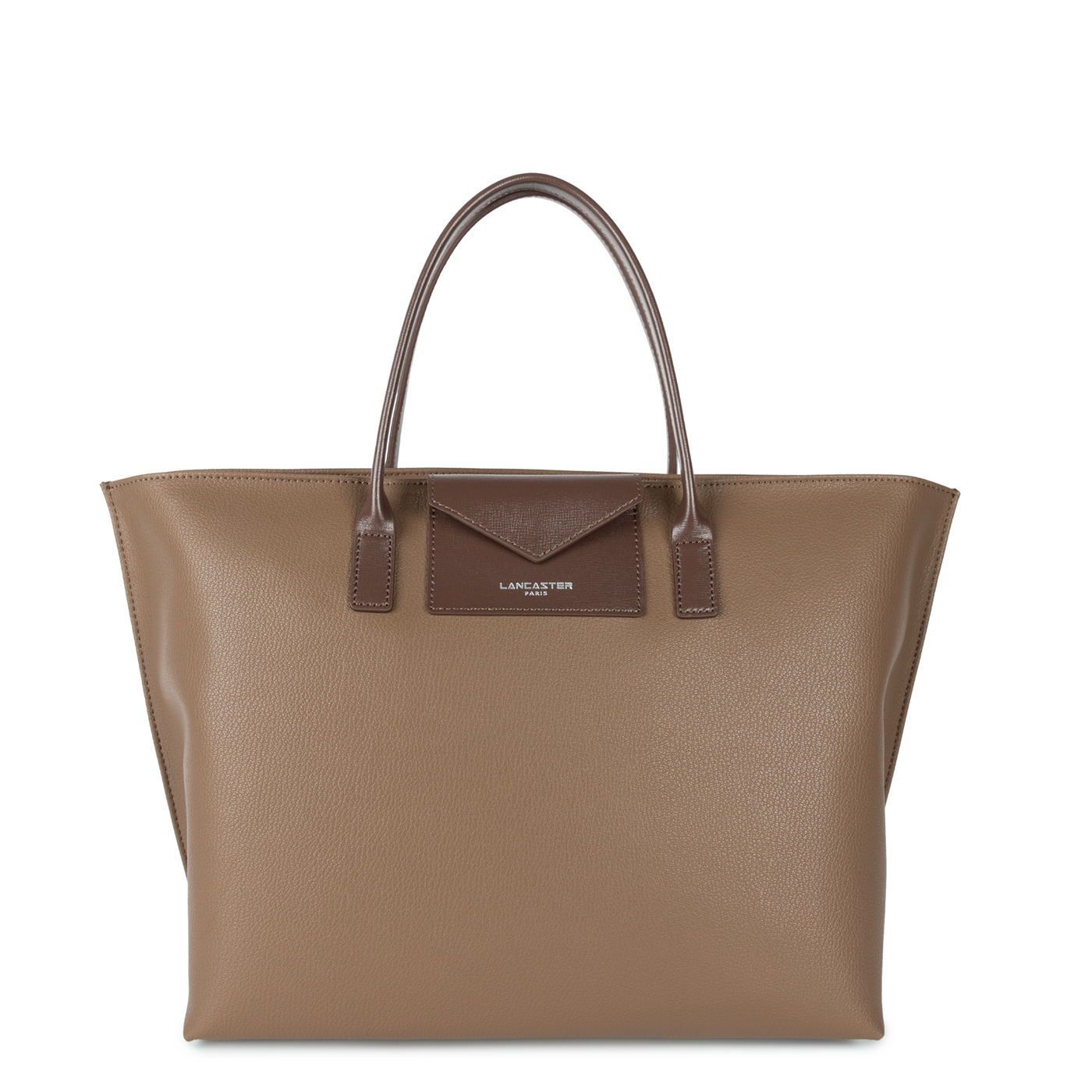 grand sac cabas main - maya #couleur_taupe