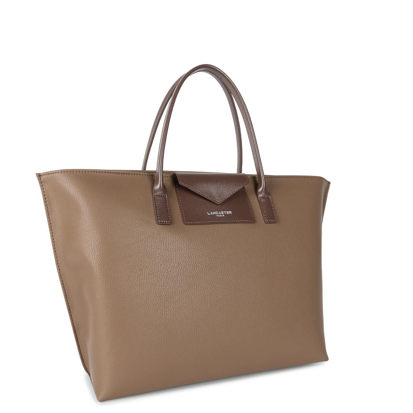 grand sac cabas main - maya #couleur_taupe