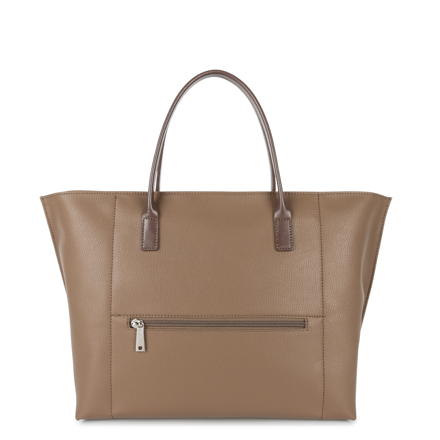 grand sac cabas main - maya #couleur_taupe