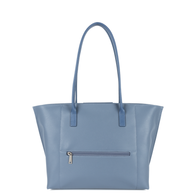 grand sac cabas épaule - maya #couleur_bleu-cendre