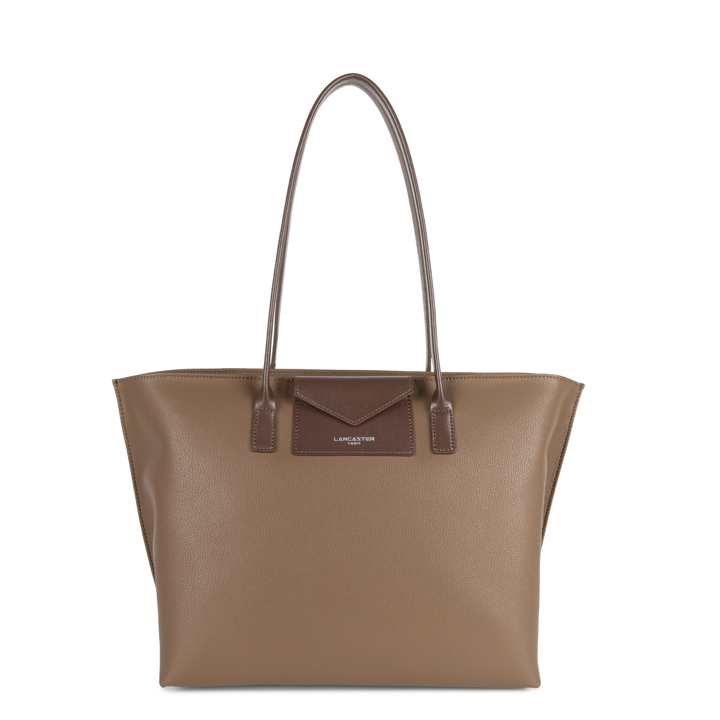 grand sac cabas épaule - maya #couleur_taupe