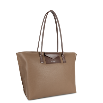 grand sac cabas épaule - maya #couleur_taupe