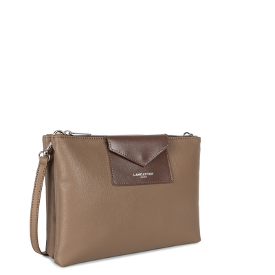 double pochette - maya #couleur_taupe