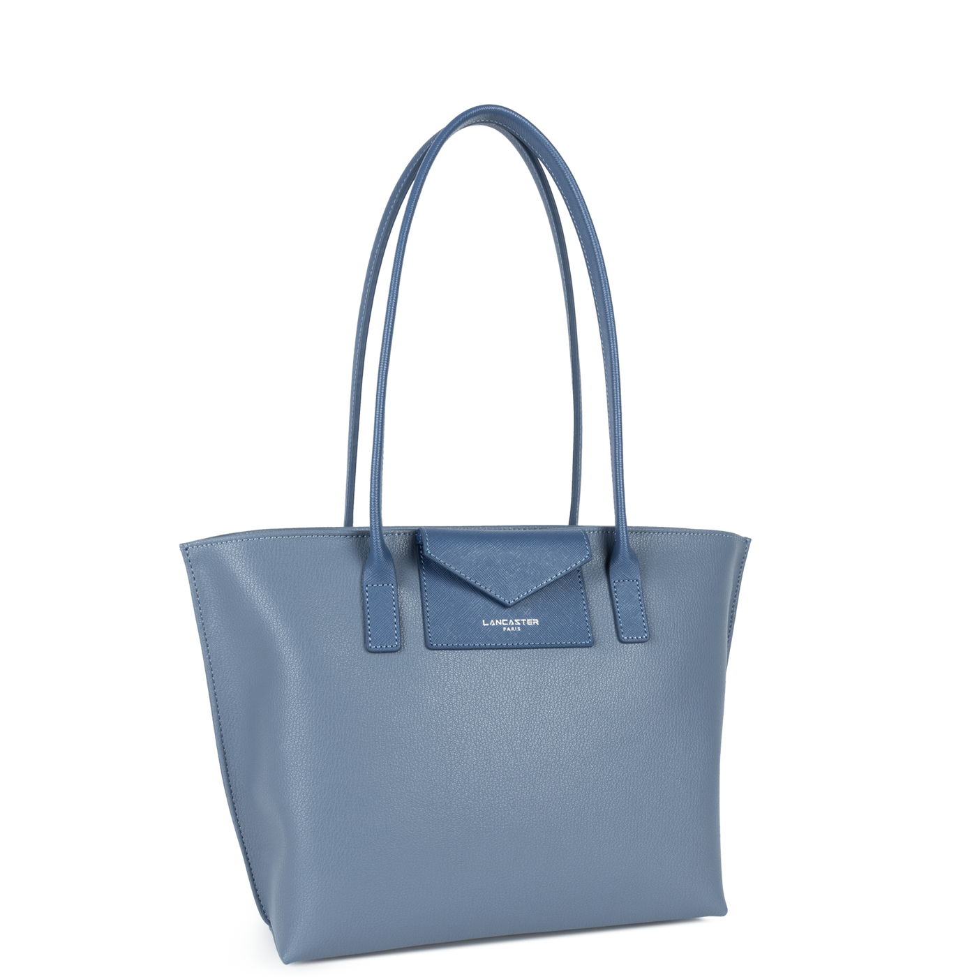 sac cabas épaule - maya #couleur_bleu-cendre