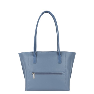 sac cabas épaule - maya #couleur_bleu-cendre