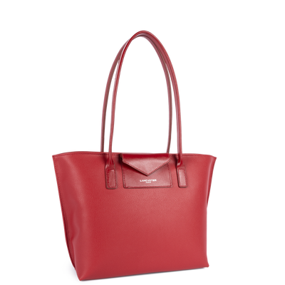 sac cabas épaule - maya #couleur_carmin