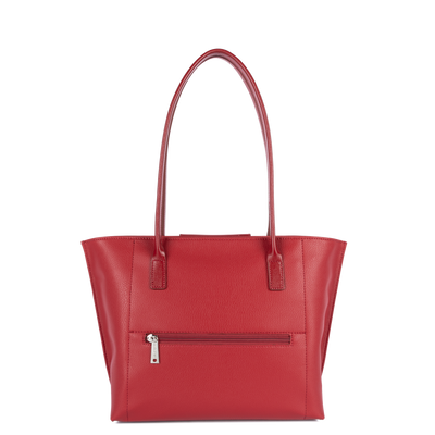 sac cabas épaule - maya #couleur_carmin