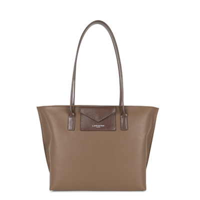 sac cabas épaule - maya #couleur_taupe