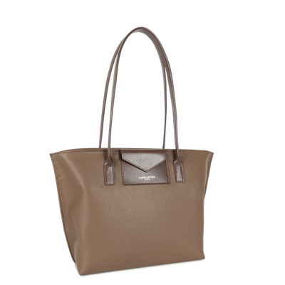 sac cabas épaule - maya #couleur_taupe