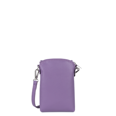 pochette smartphone - maya #couleur_mauve-fonc