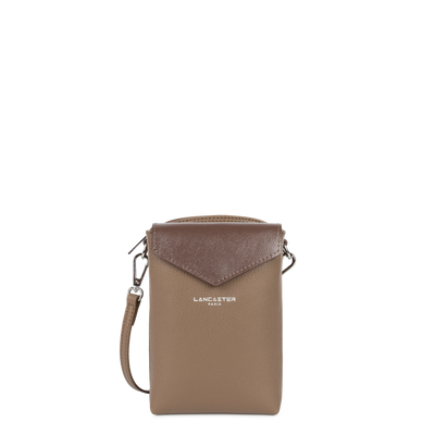 pochette smartphone - maya #couleur_taupe