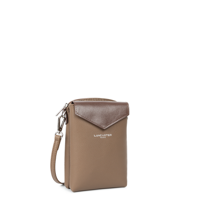 pochette smartphone - maya #couleur_taupe