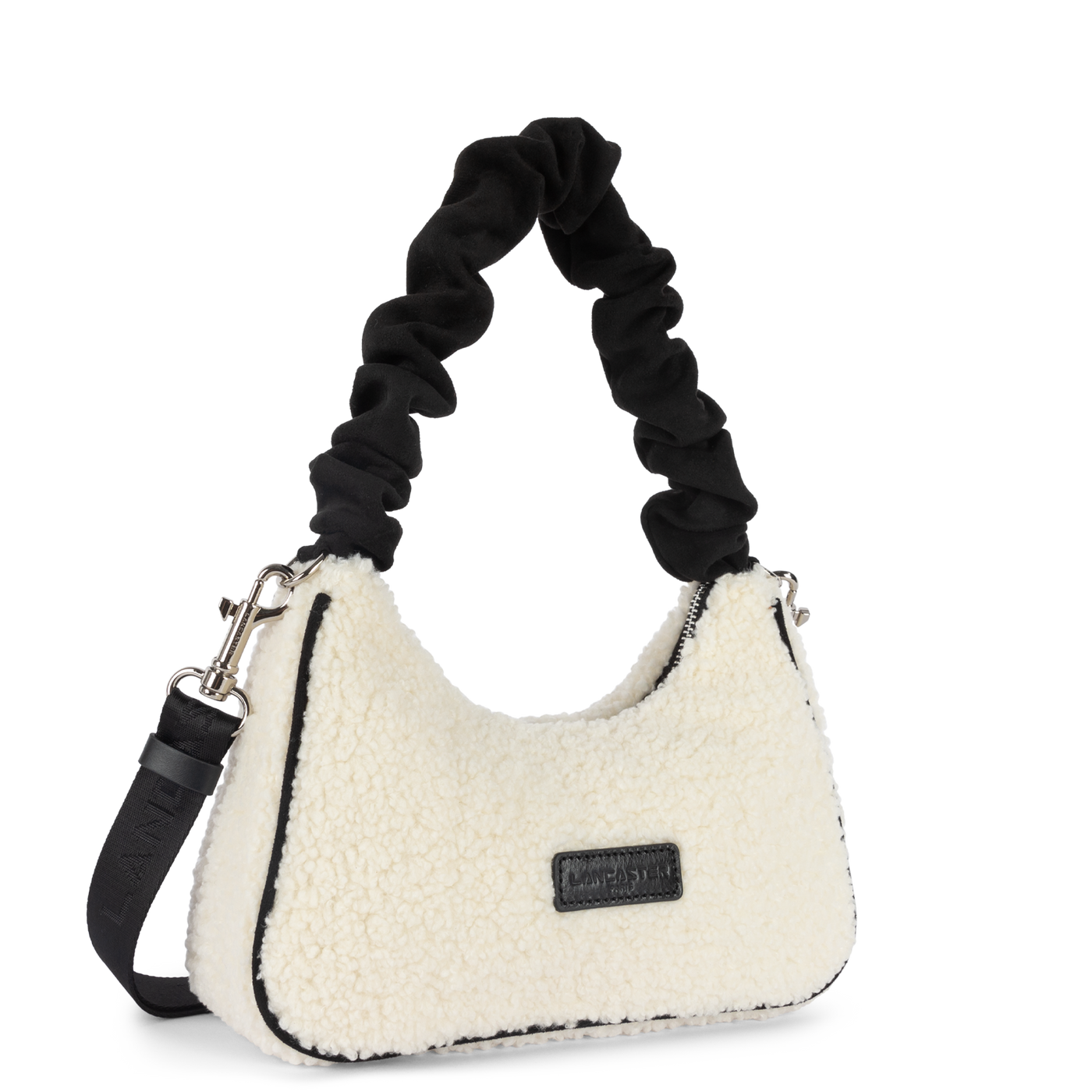 sac besace - polaire chouchou #couleur_noir