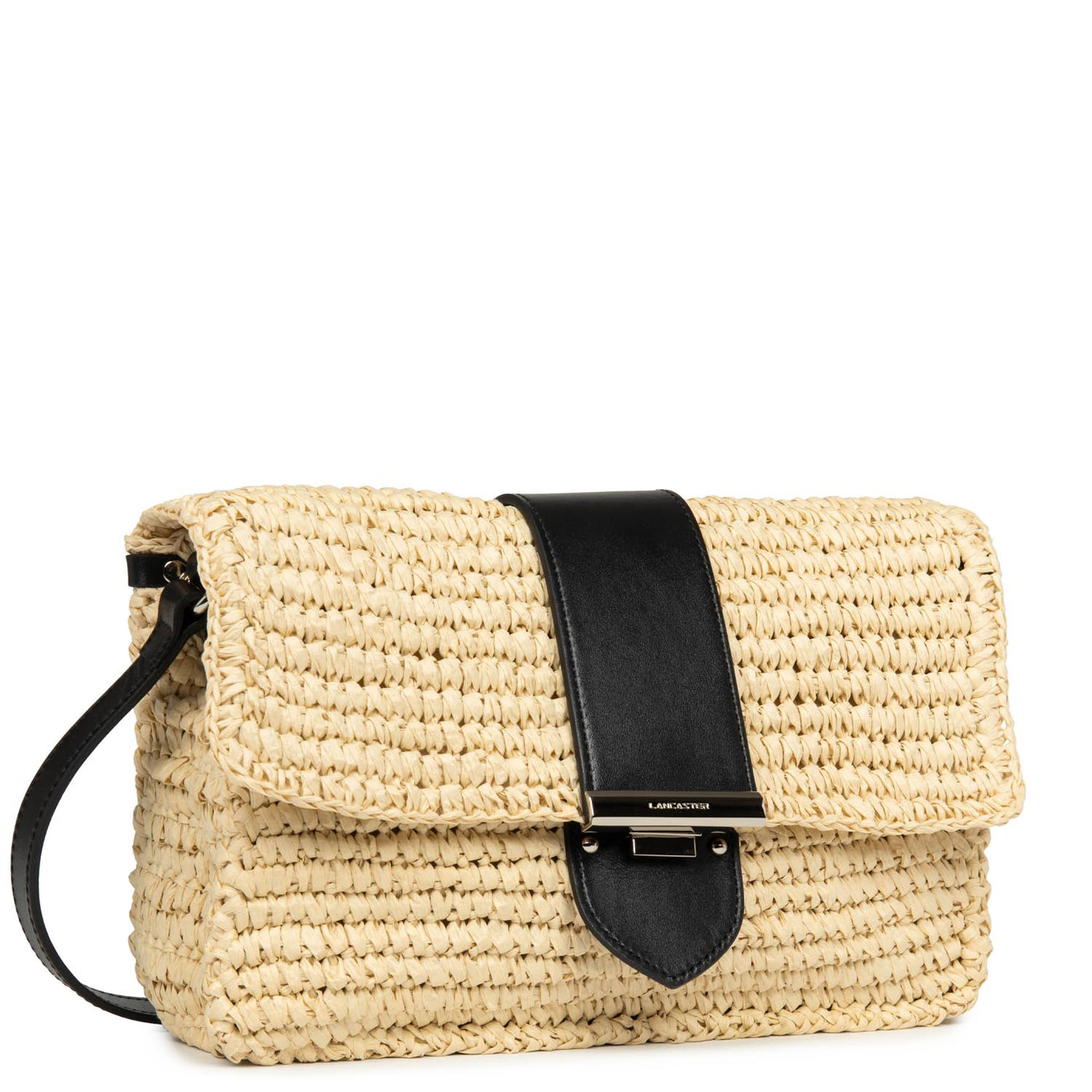 sac trotteur - ily osier #couleur_noir-beige