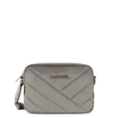 sac trotteur - velvet matelassé #couleur_gris