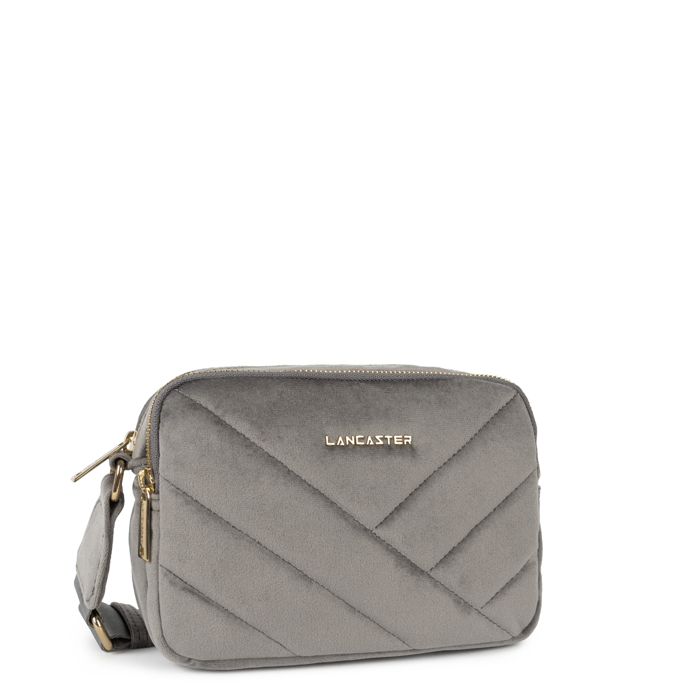 sac trotteur - velvet matelassé #couleur_gris