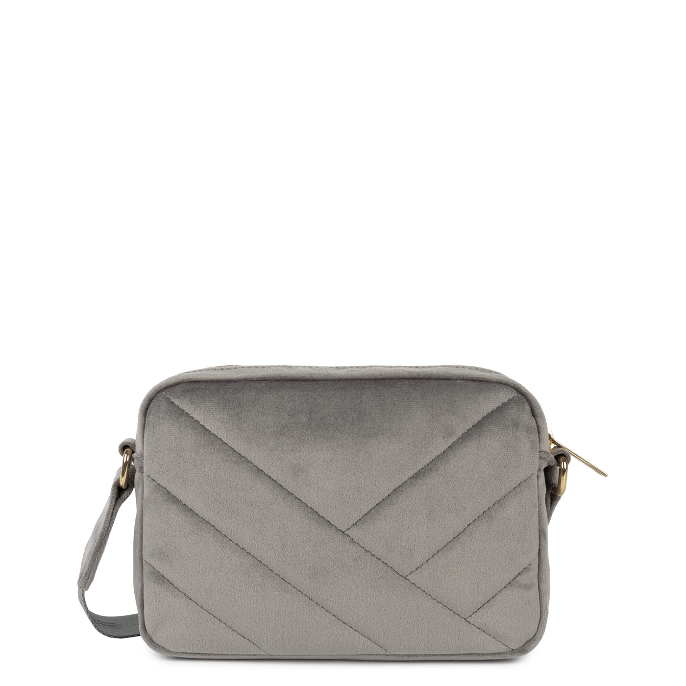 sac trotteur - velvet matelassé #couleur_gris