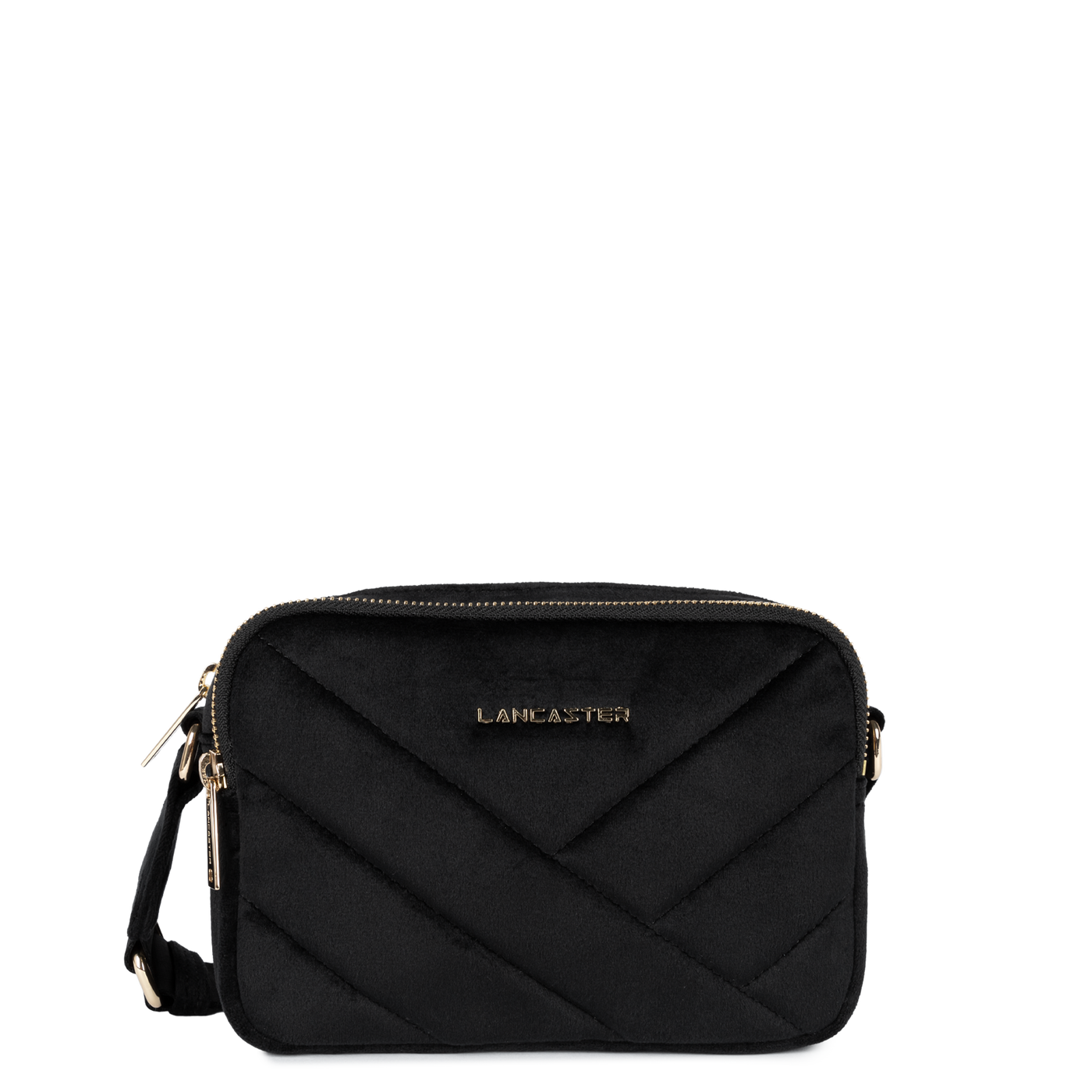 sac trotteur - velvet matelassé #couleur_noir