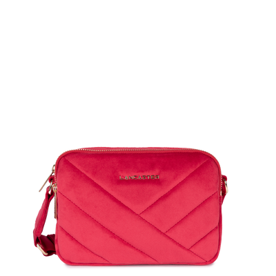 sac trotteur - velvet matelassé #couleur_rouge