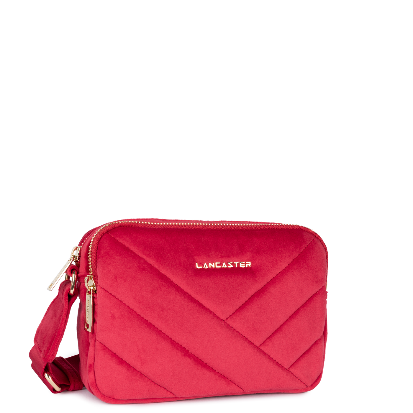 sac trotteur - velvet matelassé #couleur_rouge