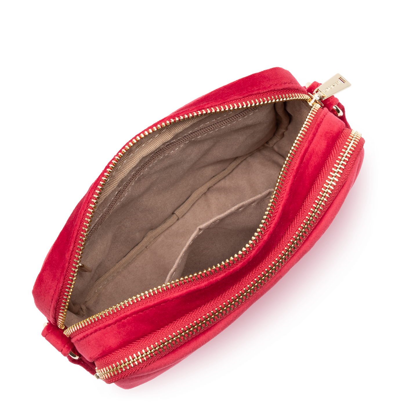 sac trotteur - velvet matelassé #couleur_rouge