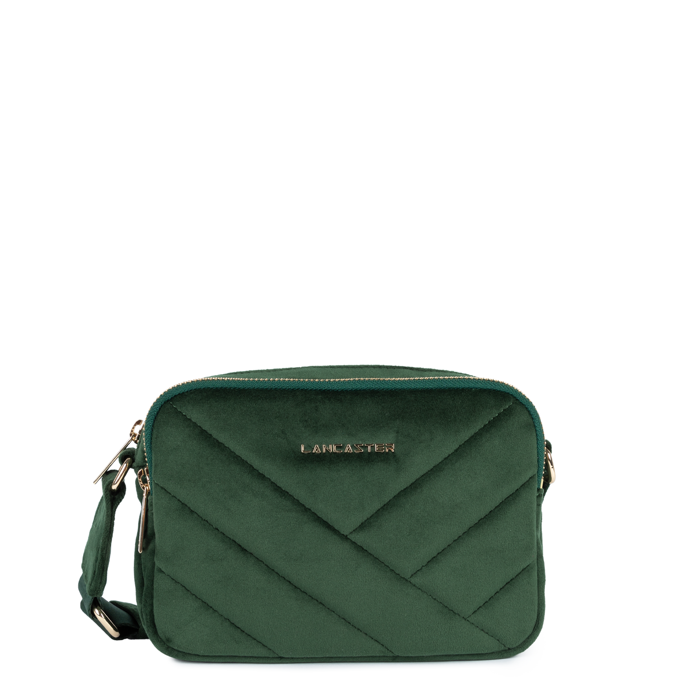 sac trotteur - velvet matelassé #couleur_vert-fonc