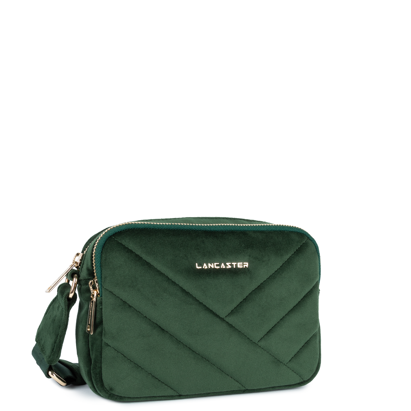 sac trotteur - velvet matelassé #couleur_vert-fonc