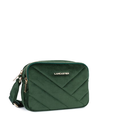 sac trotteur - velvet matelassé #couleur_vert-fonc