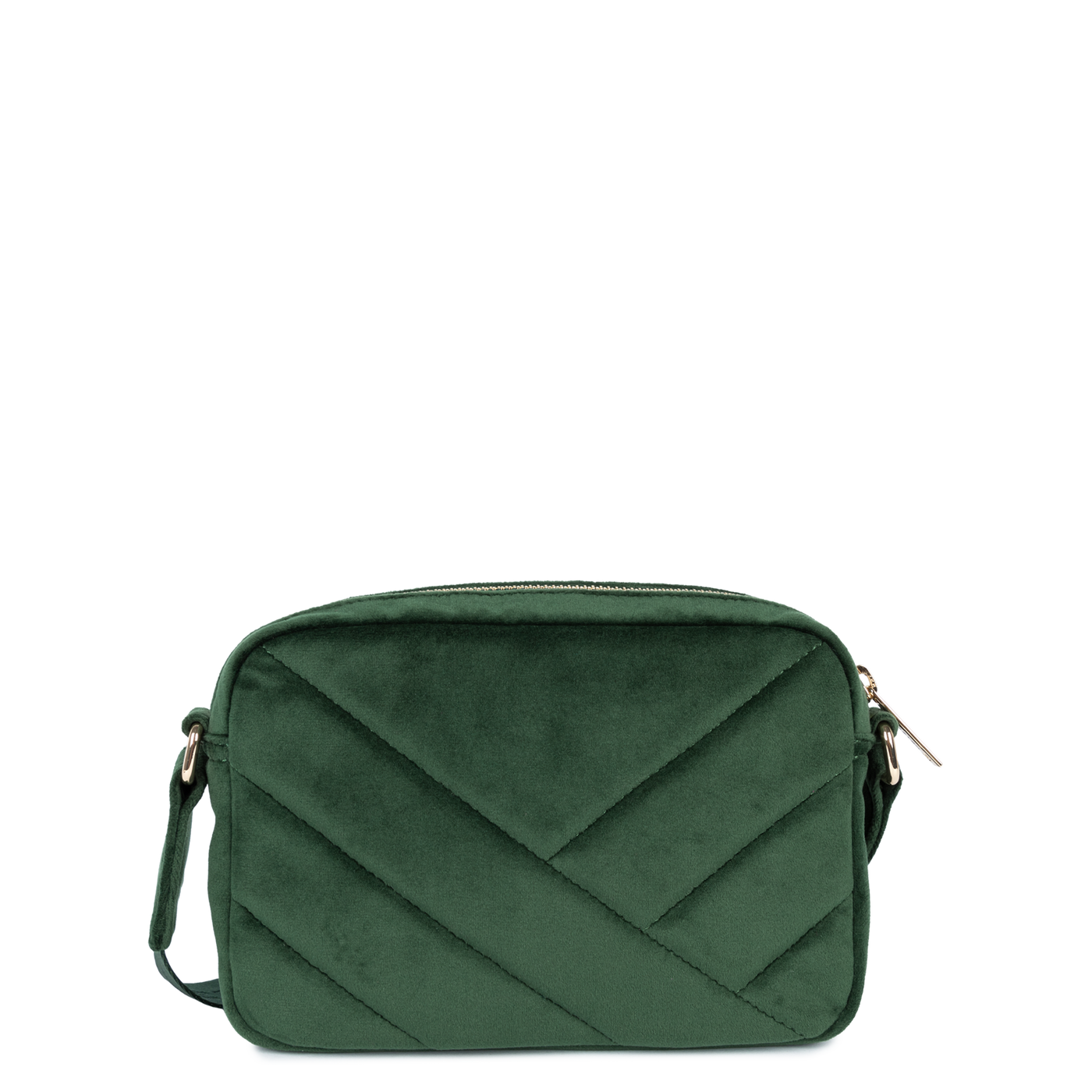 sac trotteur - velvet matelassé #couleur_vert-fonc