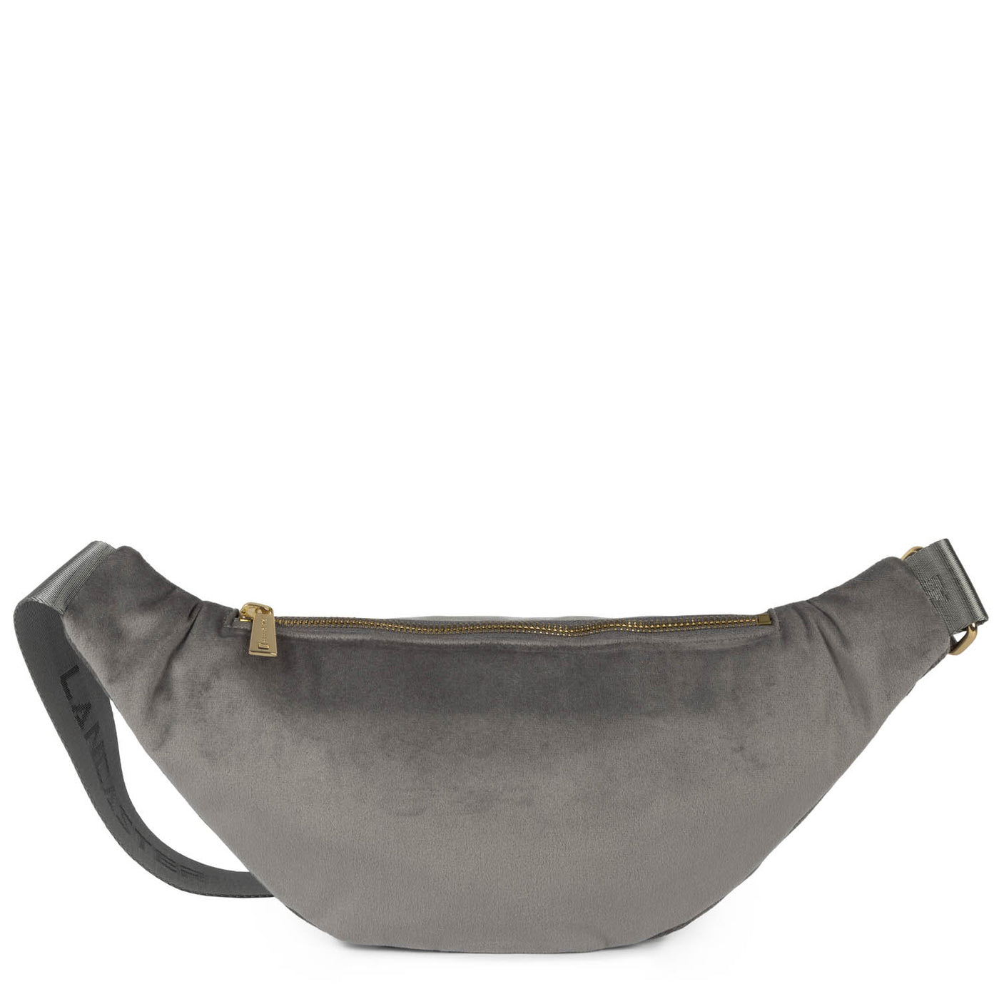 Sac banane - Velvet Matelassé #couleur_gris