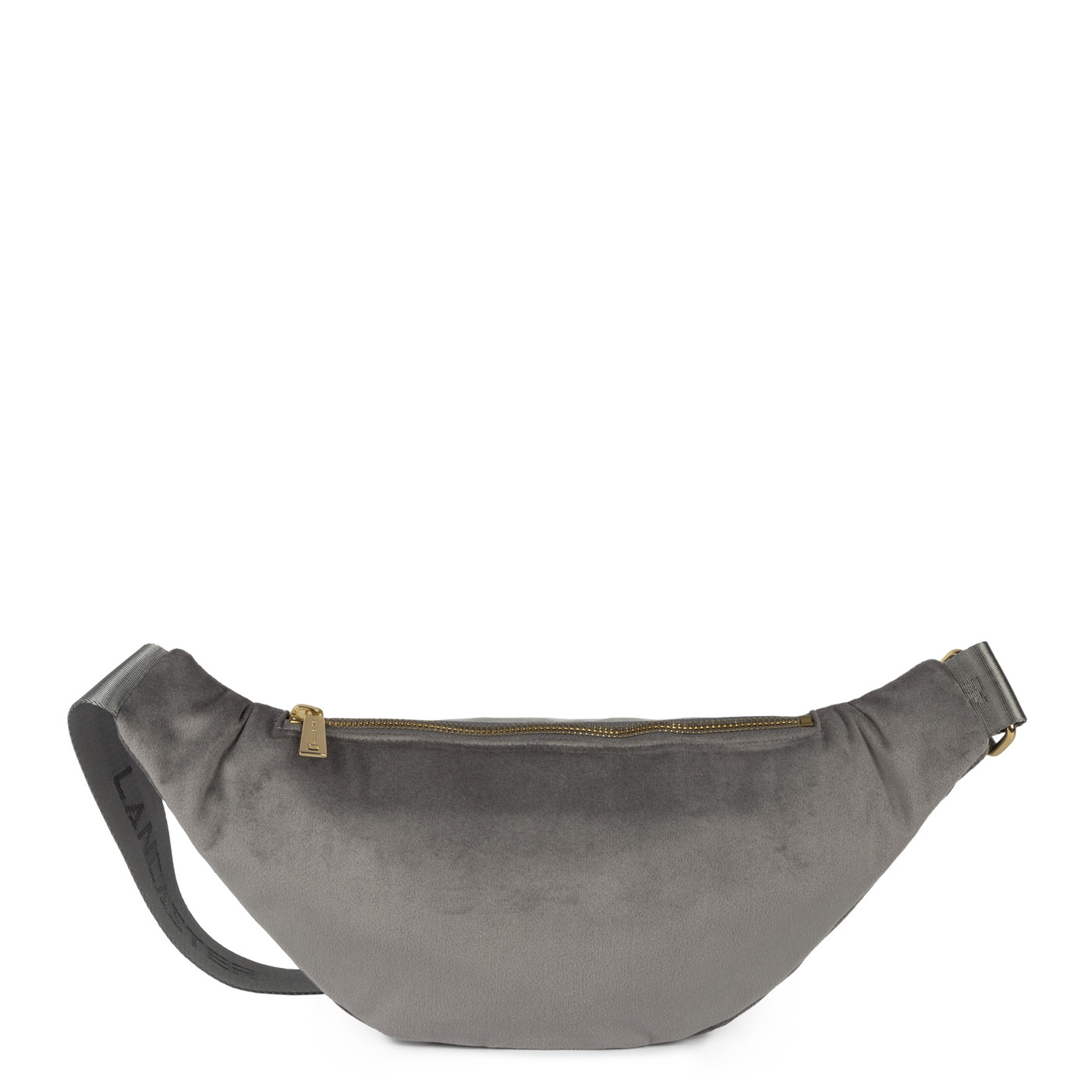 sac banane - velvet matelassé #couleur_gris