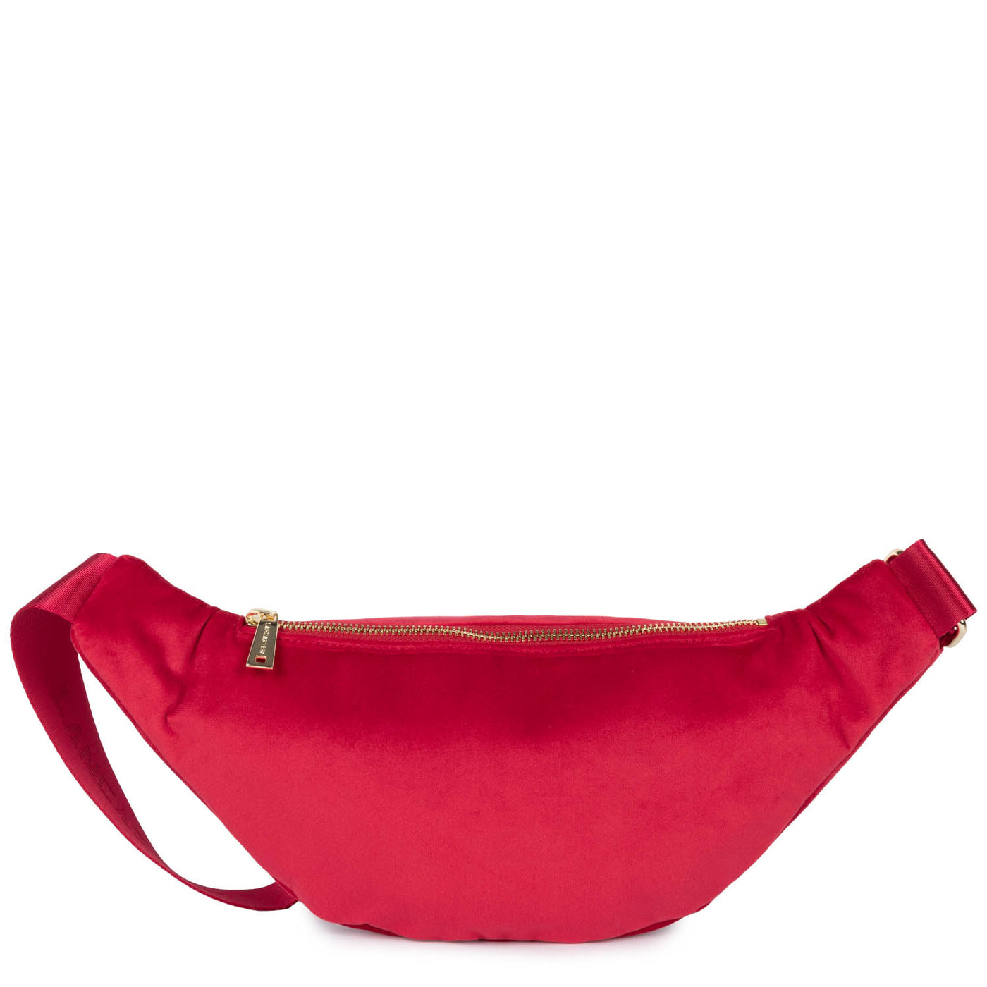 Sac banane - Velvet Matelassé #couleur_rouge