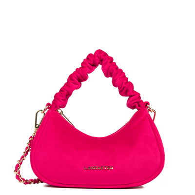 pochette - velvet chouchou #couleur_fuxia