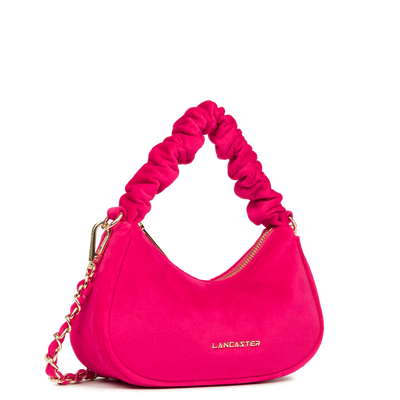 pochette - velvet chouchou #couleur_fuxia