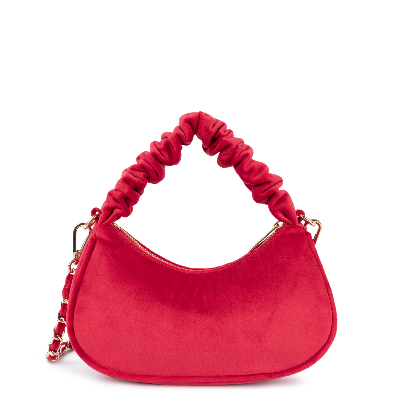 pochette - velvet chouchou #couleur_rouge