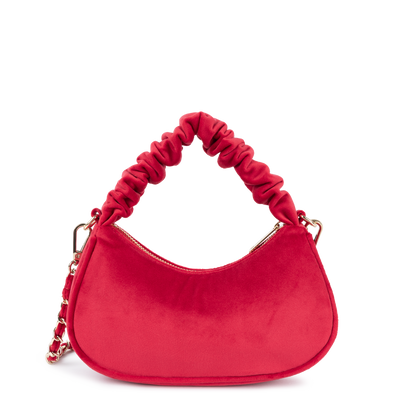 pochette - velvet chouchou #couleur_rouge