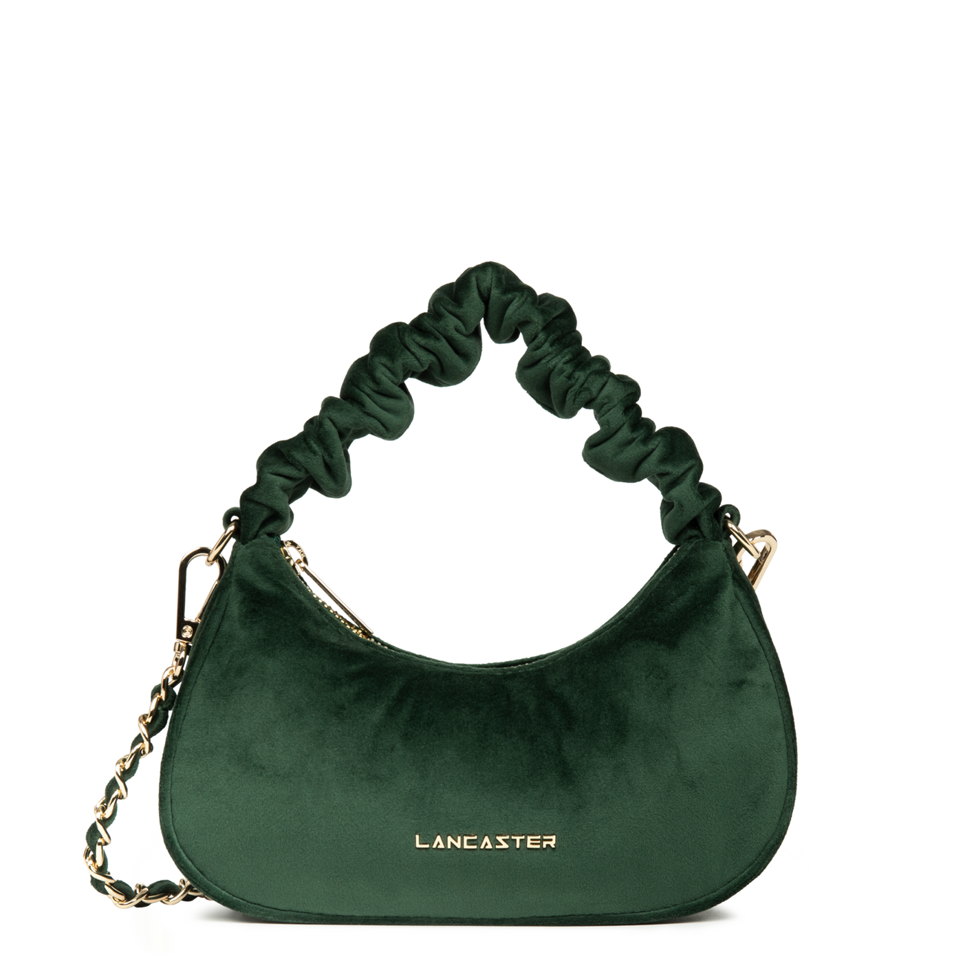 pochette - velvet chouchou #couleur_vert-fonc