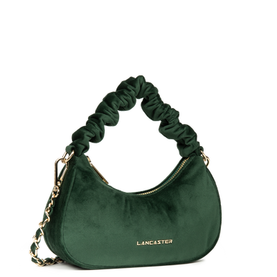 pochette - velvet chouchou #couleur_vert-fonc