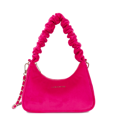 sac besace - velvet chouchou #couleur_fuxia