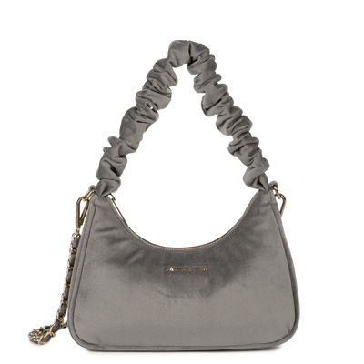 sac besace - velvet chouchou #couleur_gris