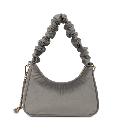 sac besace - velvet chouchou #couleur_gris