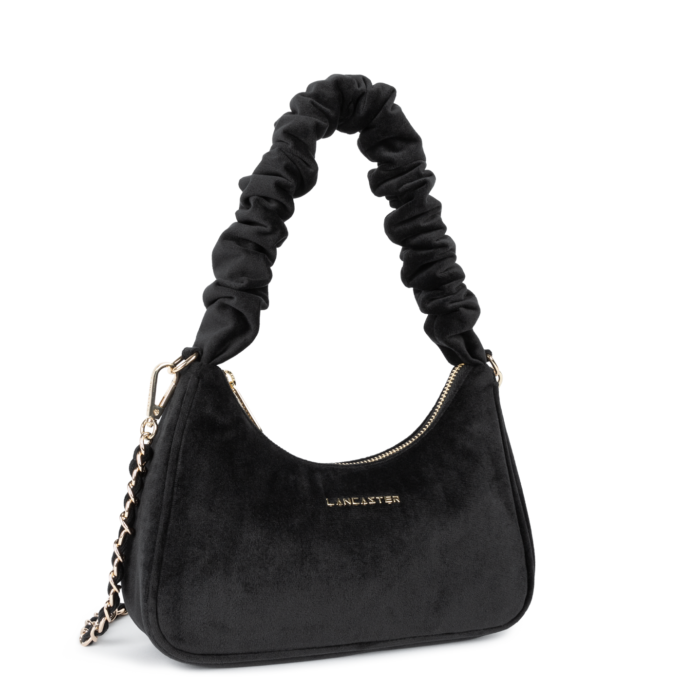 sac besace - velvet chouchou #couleur_noir