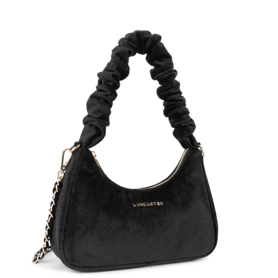 sac besace - velvet chouchou #couleur_noir