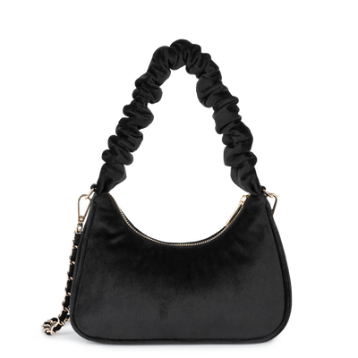 sac besace - velvet chouchou #couleur_noir